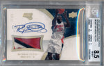 Upper Deck 2007-2008 Exquisite Collection Autographed Patches #EARF Raymond Felton 17/35 / BGS Grade 8.5 / Auto Grade 10