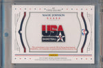 Panini 2015-2016 National Treasures USA Basketball #USJ-MJ Magic Johnson 11/25