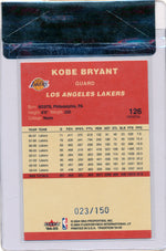 Fleer 2004-2005 Tradition  Crystal #126 Kobe Bryant 23/150