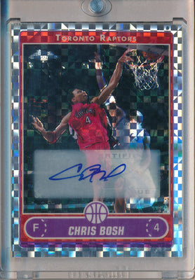 Topps 2006-2007 Topps Chrome X-Fractor #74 Chris Bosh 3/10