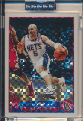 Topps  2003-2004 Chrome  X-Fractor #5 Jason Kidd 85/220