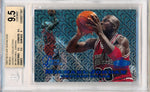 Fleer 1997-1998 Flair Showcase Legacy Collection Row 0 #1 Michael Jordan 45/100 / BGS Grade 9.5