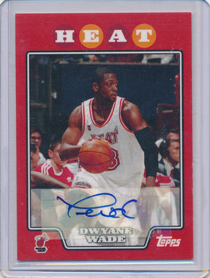 Topps 2008-2009 Certified Basketball #0 Dwyane Wade