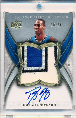 Upper Deck 2009-2010 Exquisite Collection Limited Logos #LDH Dwight Howard 15/20