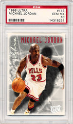 Fleer 1996-1997 Ultra Effort #143 Michael Jordan  / PSA Grade 10