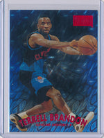 SkyBox 1997-1998 Premium Star Rubies #109SR Terrell Brandon 42/50