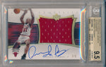 Upper Deck 2004-2005 Exquisite Collection Extra Exquisite Jerseys #AEE-RO Dennis Rodman 3/5 / BGS Grade 9.5 / Auto Grade 10