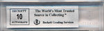 Upper Deck 2003-2004 Exquisite Collection Noble Nameplates #NN-LJ Lebron James 11/25 / BGS Grade 8.5 / Auto Grade 10