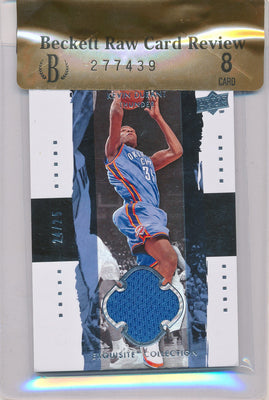 Upper Deck 2009-2010 Exquisite Collection  #33 Kevin Durant 24/25