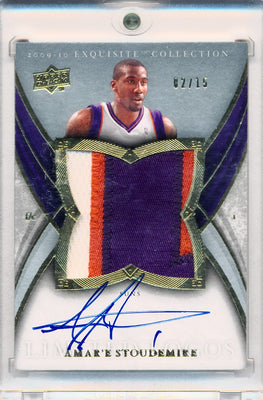 Upper Deck 2009-2010 Exquisite Collection Limited Logos #LAS Amare Stoudemire 2/15