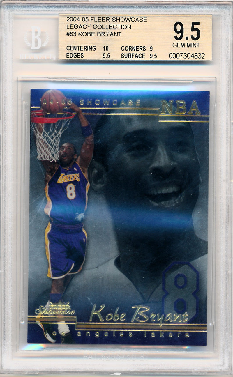 Fleer 2004-2005 Showcase Legacy Collection #63 Kobe Bryant 93/125