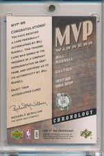 Upper Deck 2006-2007 Chronology MVP Winners #MVP-BR Bill Russell 6/50