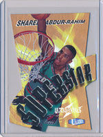 Fleer 1997-1998 Ultrabilities Superstar #15/20SS Shareef Abdur-Rahim