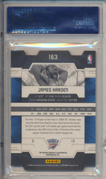 Panini  2009-2010 Donruss Elite Diecut Status Gold Auto #163 James Harden 15/24 / PSA Grade 10