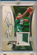 Upper Deck 2004-2005 Exquisite Collection Auto Patch #2-AP Paul Pierce 1/1