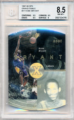 Upper Deck 1997-1998 SPx Grand Finale #21 Kobe Bryant 19/50 / BGS Grade 8.5