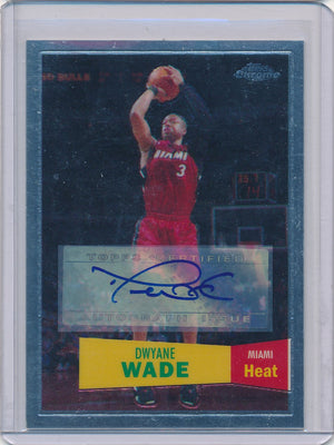 Topps  2007-2008 Chrome Basketball #3 Dwyane Wade 17/29