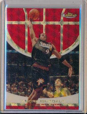 Andre Iguodala player worn jersey patch basketball card