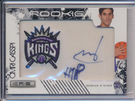 Panini 2008-2009 Rookies & Stars Jumbo Patch RPA #151 Omri Casspi 284/449