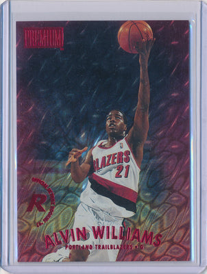 SkyBox 1997-1998 Premium Star Rubies #145 Alvin Williams 35/50