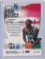 Fleer 1999-2000 Focus Soar Subjects #3/15U Paul Pierce  12/50