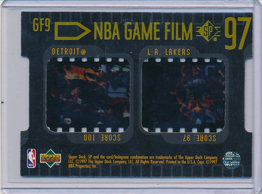 Upper Deck 1996-1997 SP  NBA Game Film #GF9 Grant Hill