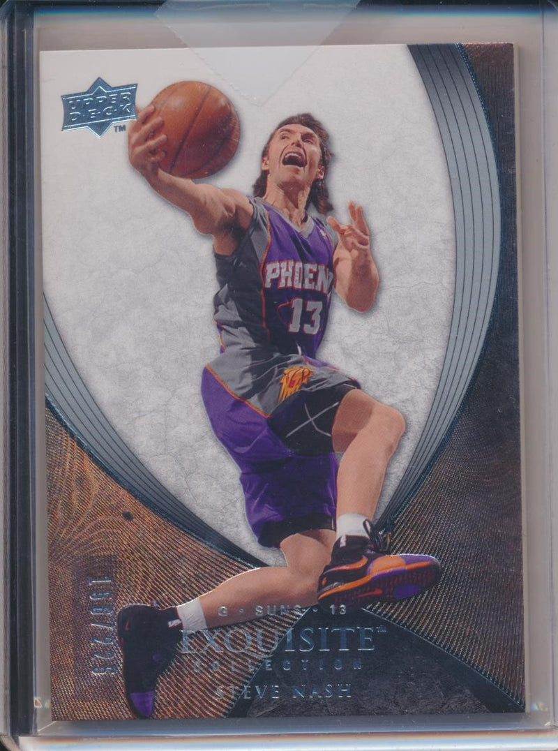 Upper Deck 2007-2008 Exquisite Collection Base #9 Steve Nash 156/225