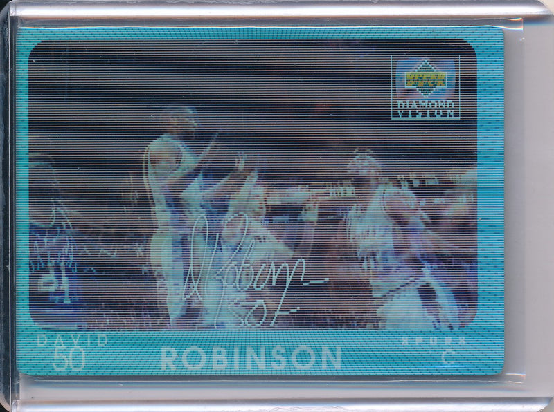 Upper Deck 1997-1998 Diamond Vision Basketball #S24 David Robinson