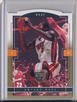 Fleer 2003-2004 SkyBox Limited Edition Basketball #134 Dwyane Wade 13/150