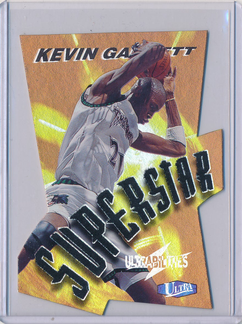 Fleer 1997-1998 Ultrabilities Superstar #8/20SS Kevin Garnett