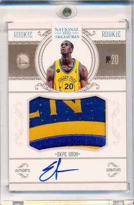 Panini 2010-2011 National Treasures  Century Platinum #206 Ekpe Udoh 4/5