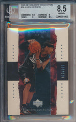 Upper Deck 2003-2004 Exquisite Collection Base #29 Allen Iverson 13/225 / BGS Grade 8.5