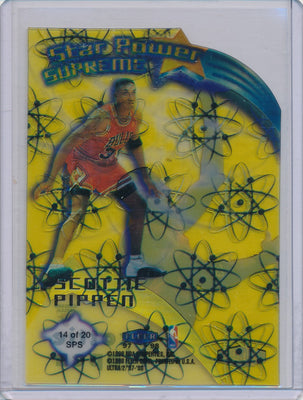 Fleer 1997-1998 Ultra  Star Power Supreme #14/20SPS Scottie Pippen