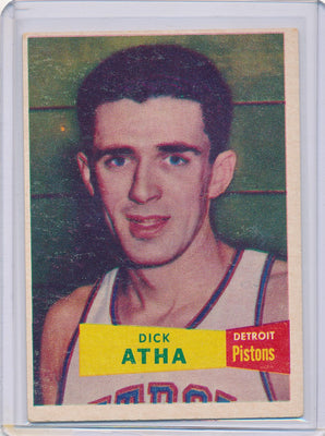 Detroit Piston  #14 Dick Atha