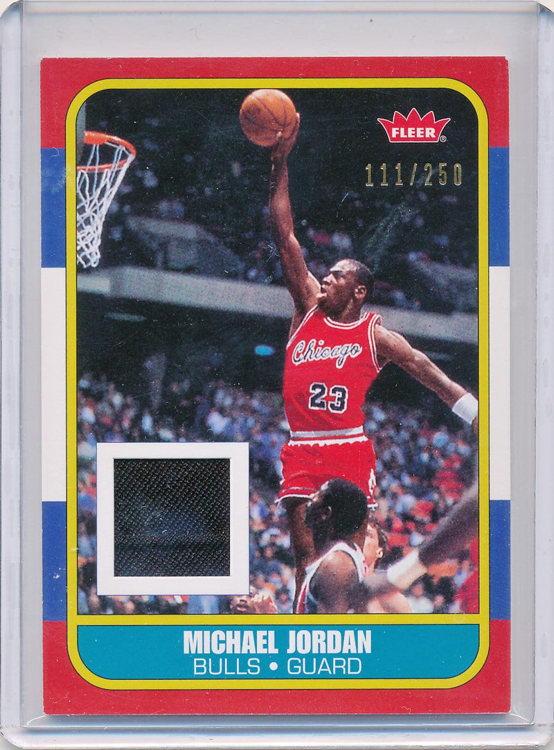 Fleer 2007-2008   #RCWU Michael Jordan 111/250