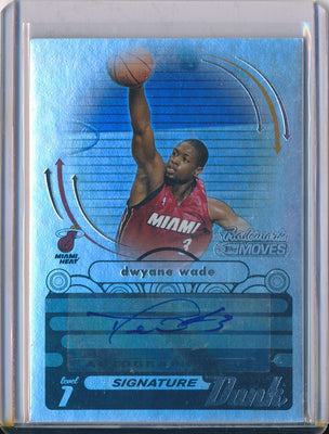 Topps 2006-2007 Trademark Moves Signature Dunks #SDU-3 Dwyane Wade 15/19