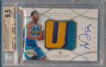 Panini 2012-2013 Immaculate Collection Jumbo Patch Autographs #PP-AB Anthony Davis 28/75 / BGS Grade 9.5 / Auto Grade 10