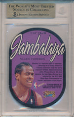 SkyBox 1997-1998 EX 2001 Jambalaya #1/15JB Allen Iverson  / BGS Grade 9.5