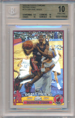 Topps 2003-2004 Chrome Refractors #115 Dwyane Wade  / BGS Grade 10