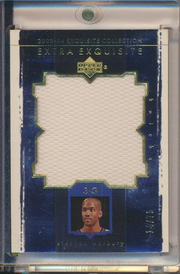 Upper Deck 2003-2004 Exquisite Collection Extra Exquisite Jumbo Patch #EE-SM Stephon Marbury 14/75