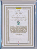 Panini 2012-2013 Flawless Emerald Jumbo Patches #60 Larry Bird 2/5