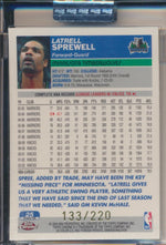 Topps  2003-2004 Chrome  X-Fractor #25 Latrell Sprewell 133/220