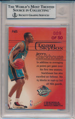 SkyBox 1997-1998 Premium Star Rubies #245 Jerry Stackhouse 9/50 / BGS Grade 9