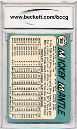 Topps 1965 Mickey Mantle #350 / BCCG 9