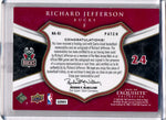 Upper Deck 2008-2009 Exquisite Collection Noble Nameplates #NARJ Richard Jefferson 10/25