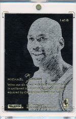 Skybox 1996 Natural Thriller Born #1 Michael Jordan 1/10