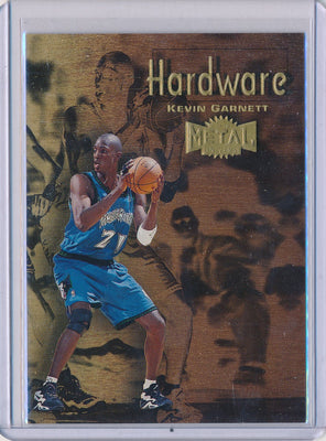 SkyBox 1997-1998 Metal Universe Hardware #8/15H Kevin Garnett