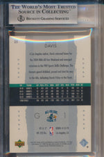 Upper Deck 2003-2004 Exquisite Collection Base #25 Baron Davis 11/225 / BGS Grade 8.5