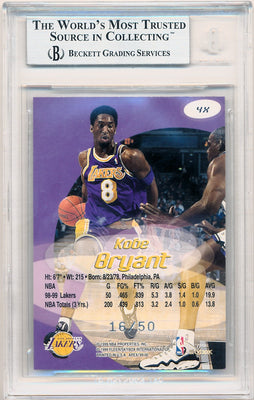 Kobe Bryant LA Lakers #24 White/KB Patch — GR Jerseys
