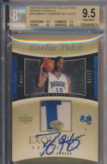 Upper Deck 2004-2005 Exquisite Collection Gold RPA #90 Dwight Howard 4/12 / BGS Grade 9.5 / Auto Grade 10